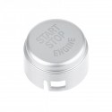 1PCS Start Stop Engine Button Switch Cover Silver For BMW 5 6 7 F01 F02 F10 F11 F12 2009-2013