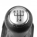 5 Speed Gear Shift Knob with Gaiter Boot Cover For VW Bora Golf MK4 GTI Jetta