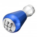 5 Speed Manual Gear Shift Knob Aluminum Alloy Black/Blue/Red with Adapter For Peugeot 405 307 206