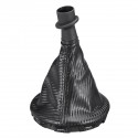 5/6 Speed Gear Shift Knob with Carbon Fiber Leather Gaiter Boot Cover For VW Transporter