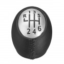 6 Speed Gear Shift Knob For Renault Megane Clio Laguna Vauxhall Opel PU Leather