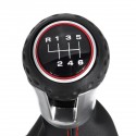 6 Speed Gear Shift Knob Stick Gaiter Boot Cover For VW Golf MK5 MK6 Black