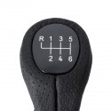 6 Speed Gear Shift Knob with Boot Cover PU Leather Shifter Handle For BMW E87 120i 120d 135i LHD