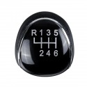 6 Speed Gear Stick Shift Knob For Ford Mondeo IV S-MAX C-MAX Kuga Transit