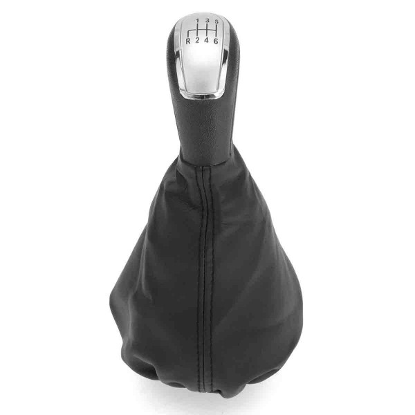 6 Speed Gear Stick Shift Knob Gaiter Boot Cover For Mercedes C-Class W203