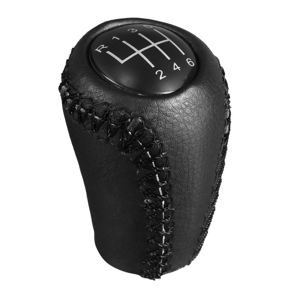 6 Speed Leather Gear Shift Knob Stick For MAZDA 3 BK BL 5 CR CW 6 II GH