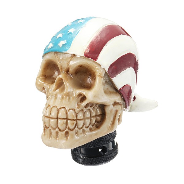 Car Skull Head Manual Transmission Gear Shift Knob Skull Shifter Lever