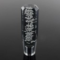 Car Universal Octagon Crystal 150mm Manual Bubble Gear Stick Shifter Shift Knob