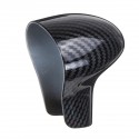 Carbon Fiber Look Gear Shift Knob Head Cover Cap For Audi S6 S7 A4 A5 A6 A7 Q5 Q7