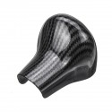 Carbon Fiber Look Gear Shift Knob Head Cover Cap For Audi S6 S7 A4 A5 A6 A7 Q5 Q7