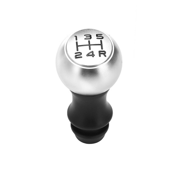 Chrome 5 Speed Gear Shift Knob For Peugeot 106 206 207 307 407 508