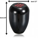 Universal Car 5 Speed Manual Interior Gear Stick Shift Lever Knob