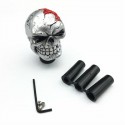 Universal Gear Shift Knob Manual Automatic Gearshift Shifter Skull