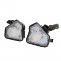 2PCS LED Pathway Light Under Side Mirror Lamp For Mercedes Benz W204 W212 W176