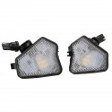 2PCS LED Pathway Light Under Side Mirror Lamp For Mercedes Benz W204 W212 W176