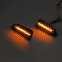 Dynamic Flowing LED Side Marker Lights Turn Indicator Repeater Lamp Amber For Opel Vauxhall Astra J K Insignia