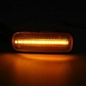 LED Side Indicator Marker Lights Turn Repeaters Lamps Amber for Honda Civic 1996-2000 CR-V 1997-2000