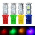 T10 W5W 168 12V 120LM 9LED Car Truck Light Bulb Side Indicator License Plate Lamp Bulb