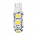 T10 W5W 168 12V 120LM 9LED Car Truck Light Bulb Side Indicator License Plate Lamp Bulb