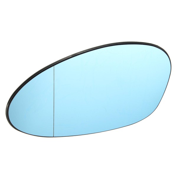 Blue Tinted Electric Left Wing Mirror Glass For BMW M3 E46 Coupe 2001-06