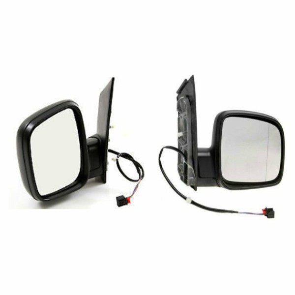 Door Wing Mirror Electric Black Left Right Side O/S N/S For Vw Caddy 2004-2015