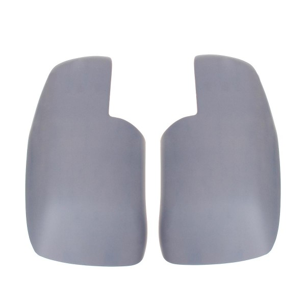 Pair Primer Wing Side Mirrors Covers For Land Rover Discovery 3 Freelander 2