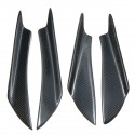 Universal Carbon Fiber Front Bumper Canards Splitters For Honda For AUDI For VW For BMW