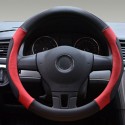 38cm Leather Car Steel Ring Wheel Cover Sports Fashion Four Seasons Universal