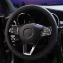 Universal Carbon Fiber PU Leather Car Steering Wheel Cover Protective