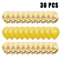 20pcs/30pcs Balloon Rose Gold Birthday Decoration Balloon Wedding Birthday Event Party Supplies