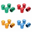 4Pcs TR413 Aluminium Alloy Car Tire Wheel Tyre Valve Stem Hex Caps And Sleeve Cover