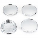 4pcs 75mm/ 69mm Sliver Car Auto Wheel Center Hub Cover Cap For Benz SLK A Class