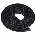 Car Carbon Fiber Dashboard Gap Filling Sealing Strip Tool Rubber Accessories 1.6M