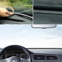 Car Carbon Fiber Dashboard Gap Filling Sealing Strip Tool Rubber Accessories 1.6M