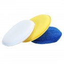 Car Waxing Pads Round Embossing High Density Car Polishing Cleaning Sponge