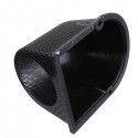 Carbon Fiber Pillar Meter Housing Single Gauge Holder Pod 52mm