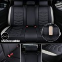 PU Leather Car Seat Cover for 5 Seats Universal Wear-Resistant