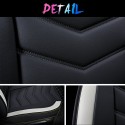 PU Leather Car Seat Cover for 5 Seats Universal Wear-Resistant