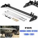 Suspension Front Traction Control Tie Bar For 1988-1991 Honda Civic EF CRX Tail Strut Bar