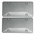 Tinted Clear License Plate Tag Frame Cover Shield Car Truck