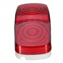 Trailer Truck Side Marker Clearance Light Double Bullseye Red Lens 10 Diode