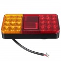 12V 1.5W 24LED Car Rear Tail Light Brake Stop Indicator Lamp for Trailers Trucks Utes Boats Caravans