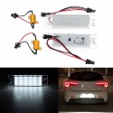 12V 4W 18LED Canbus License Number Plate Light 6500K White For Alfa Romeo 147 156 159 166 Brera MiTo Giulietta