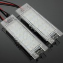 18 LED License Number Plate Light White Lamp for Opel Vauxhall