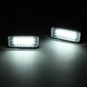 18LED Number License Plate Light Lamp For Mercedes-Benz W203(5D) W211 W219 6500k 2PCS