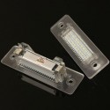 2 X White LED Number License Plate Light Lamp For Porsche 911 Carrera E-marked