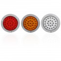 24LEDs Car Indicator Stop Brake Lamp Rear Tail Reverse Light For Car Truck Trailer Boat 12V