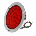 24LEDs Car Indicator Stop Brake Lamp Rear Tail Reverse Light For Car Truck Trailer Boat 12V