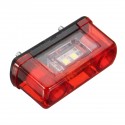 24V 4 SMD Red Car Rear Number License Plate Lights Lamp for Truck Trailer Lorry