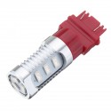 2PCS 3157 LED Flashing Strobe Light Bulb Red Rear Alert Safety Brake Tail Stop Lights Bulb